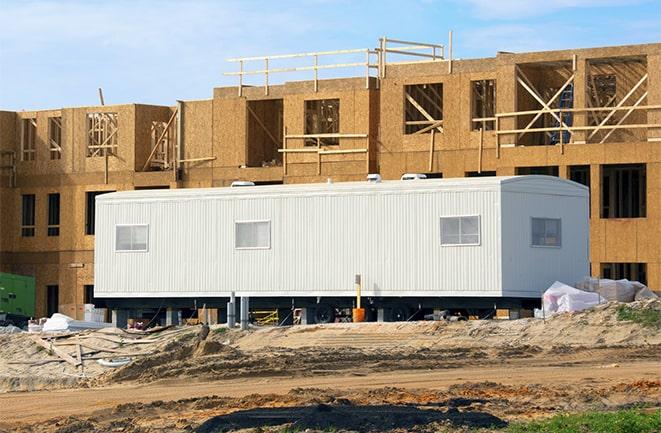 temporary office space rentals at construction site in Tiburon CA